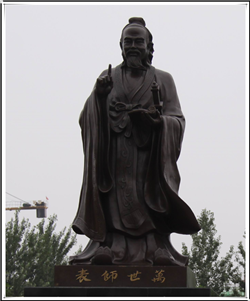 講學孔子銅雕